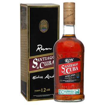 Santiago de Cuba Extra 12yo Rum 0,7l