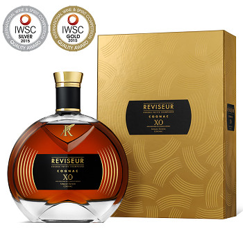 Reviseur XO Single Estate Cognac + dárková kazeta 40% 0,7l