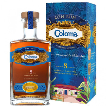 Coloma Rum 8yo 0,7l 40% + dárkový kartonek
