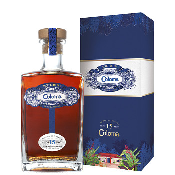 Coloma Rum 15yo 0,7l 40% + dárkový box