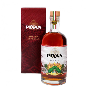Pixan  8 Solera Especial Red Wine Finish Rum 0,7l 40% + dárkový kartonek