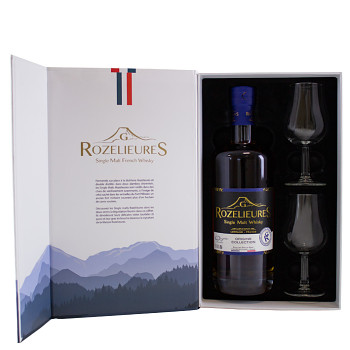 Rozelieures Origine French Single Malt Whisky 0,7l 40% + 2x sklo