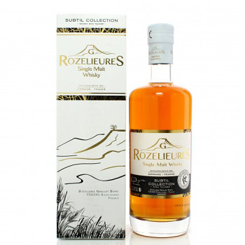 Rozelieures Subtil Single Malt Whisky 0,7l 40% + GB