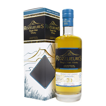 Rozelieures Banyuls Finish LIMITED EDITION French Single Malt Whisky 0,7l 46% + GB