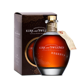 Kirk and Sweeney Reserva Rum 0,7l 40% 40% + dárková krabička